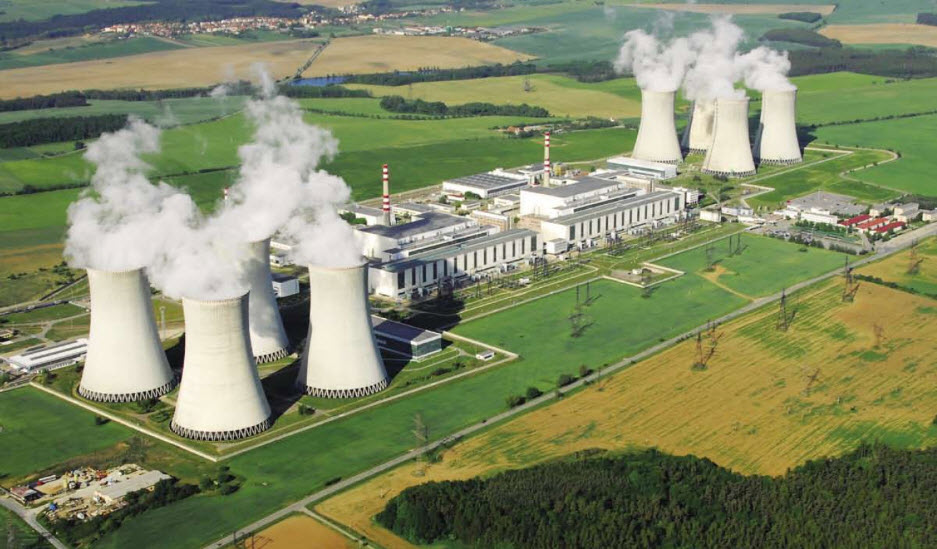 Nuclear Power Plant Dukovany, Czech Republic (Czechia)
